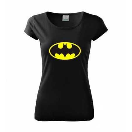Dámske tričko Batman čierne