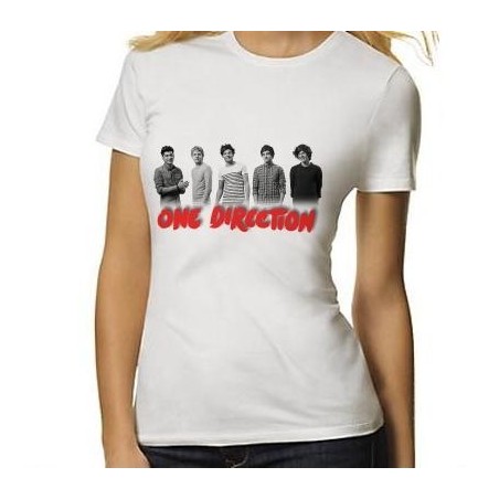 Dámske tričko One Direction biele