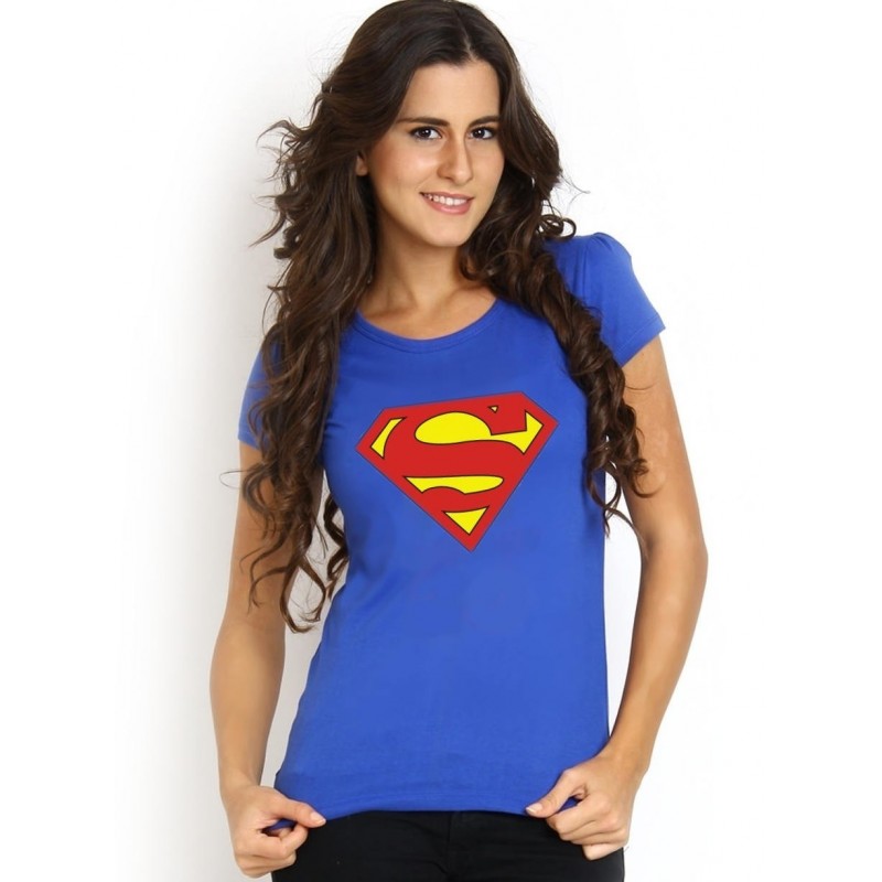 Dámske tričko Superman modré